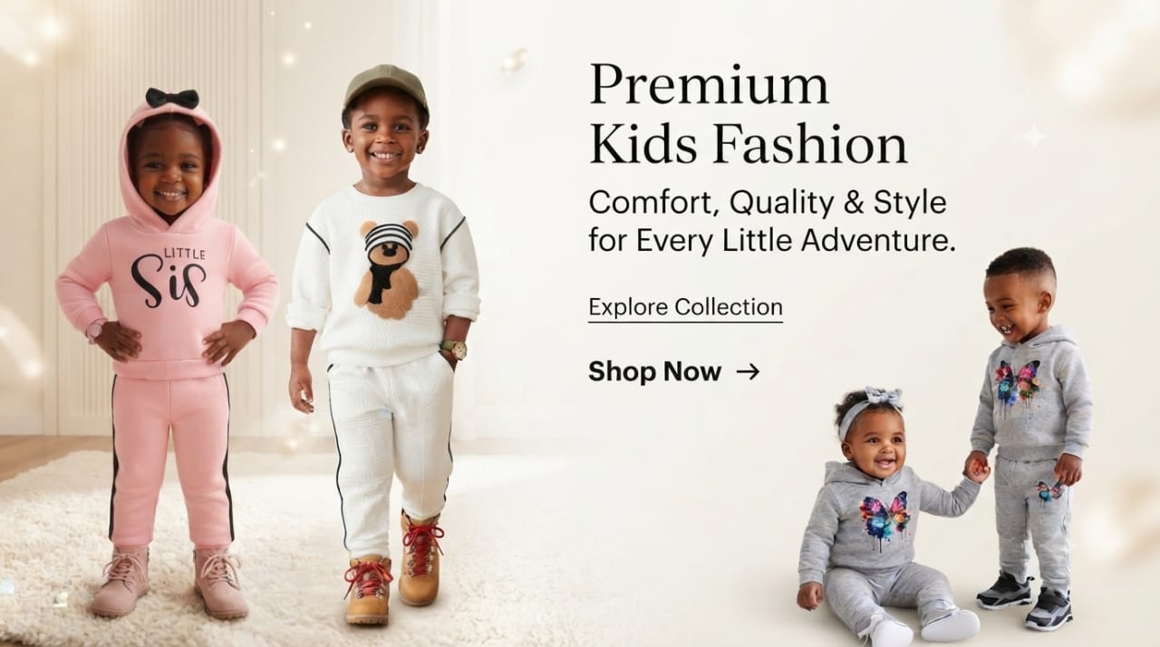 Premium Kids Fashion — Hoodie Sets