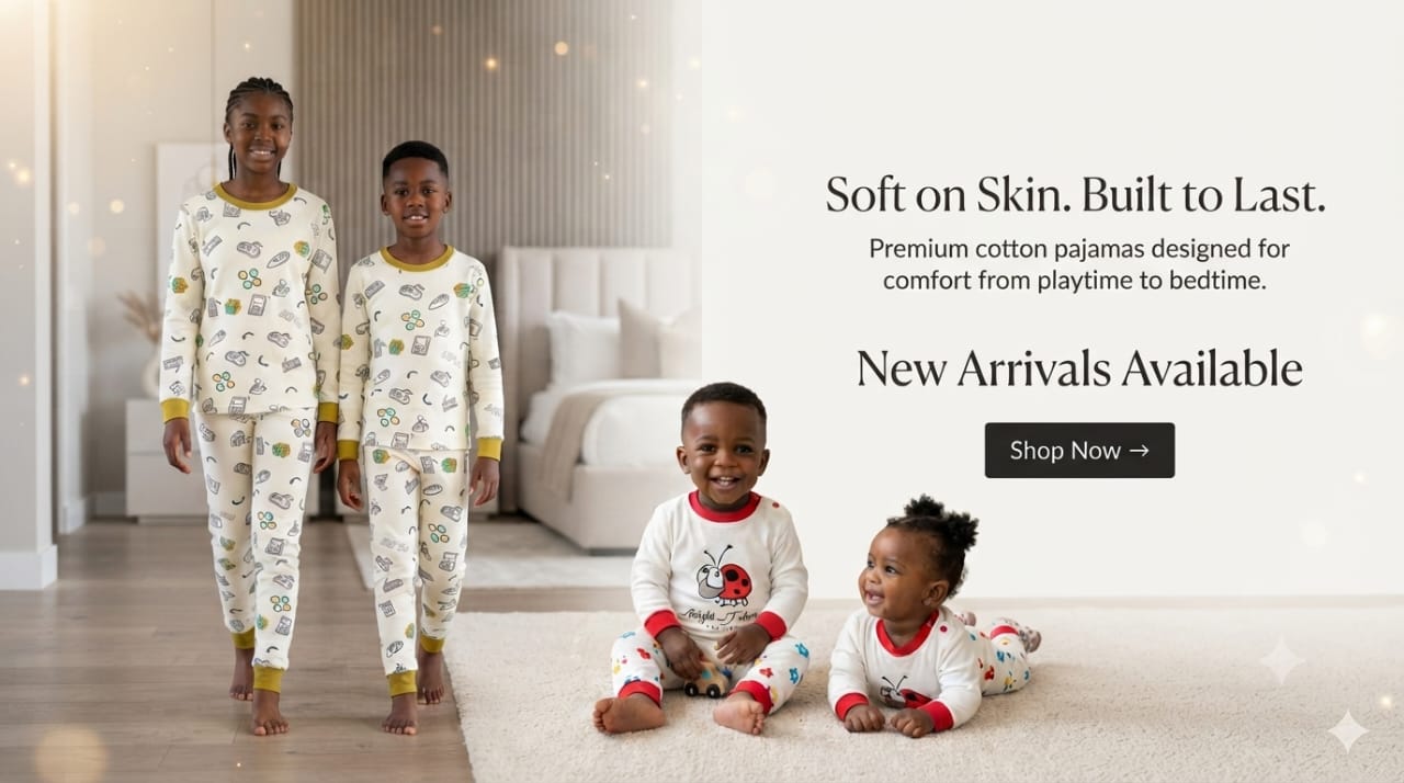Soft on skin, built to last — cotton pyjamas