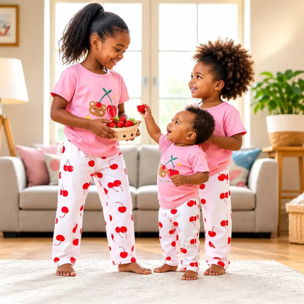Cotton Pajamas - Short Sleeves SS003  