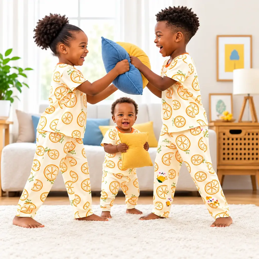 Cotton Pajamas - Short Sleeves SS006