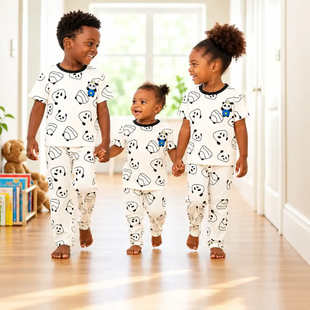 Cotton Pajamas - Short Sleeves SS011