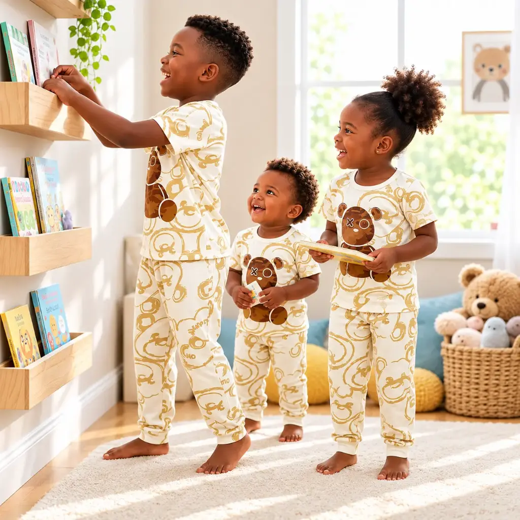 Cotton Pajamas - Short Sleeves SS015