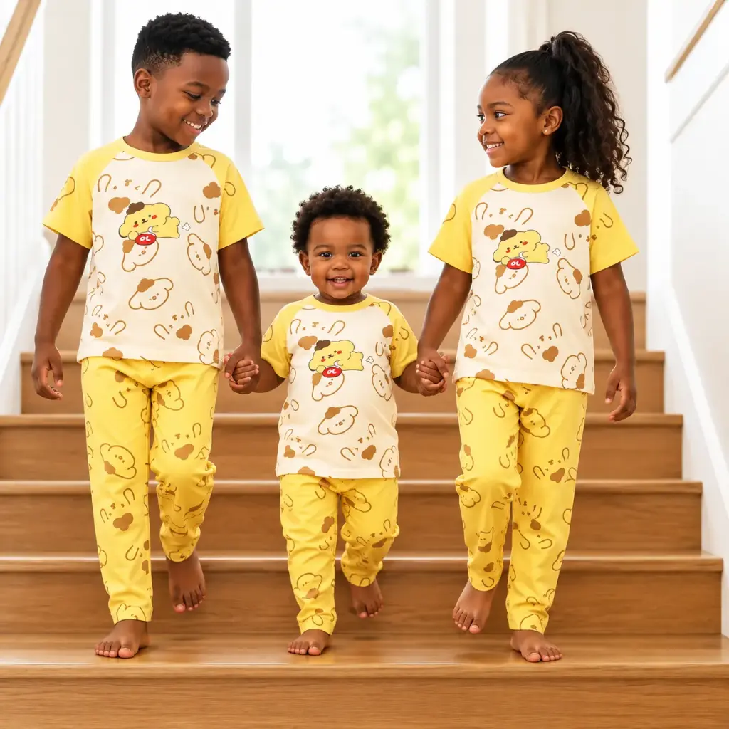 Cotton Pajamas - Short Sleeves SS016