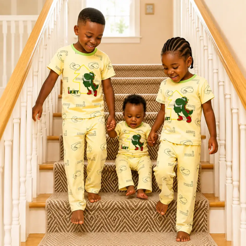 Cotton Pajamas - Short Sleeves SS027