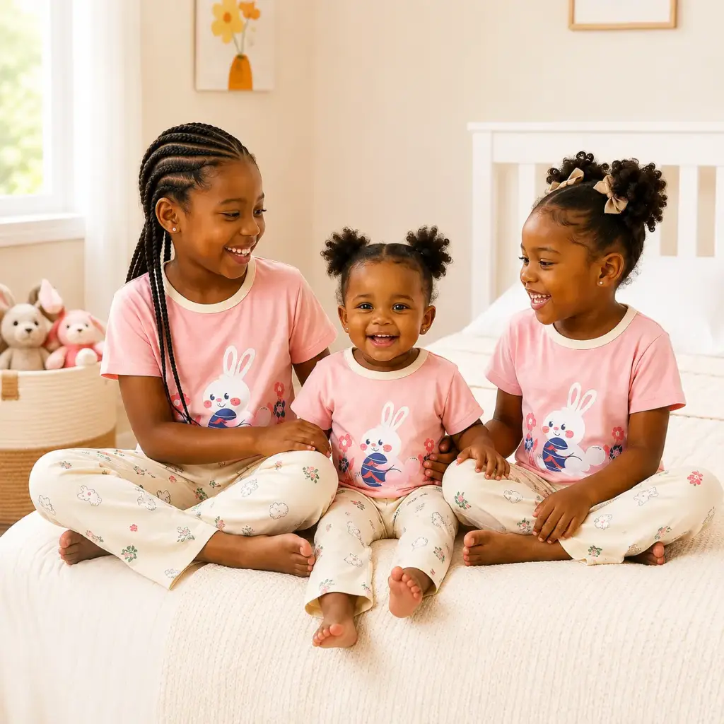 Cotton Pajamas - Short Sleeves SS033